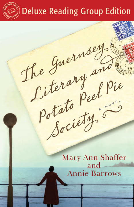One of our recommended books is The Guernsey Literary and Potato Peel Pie Society by Mary Ann Shaffer & Annie Barrows