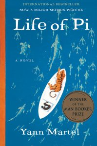 One of our recommended books is Life of Pi by Yann Martel