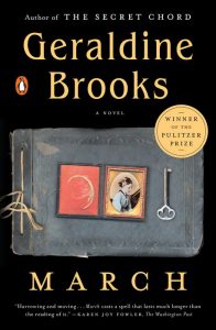 One of our recommended books is March by Geraldine Brooks