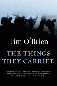One of our recommended books is The Things They Carried by Tim O'Brien