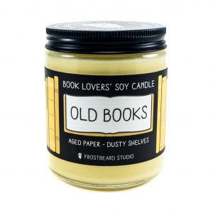 Old Books Soy Candle