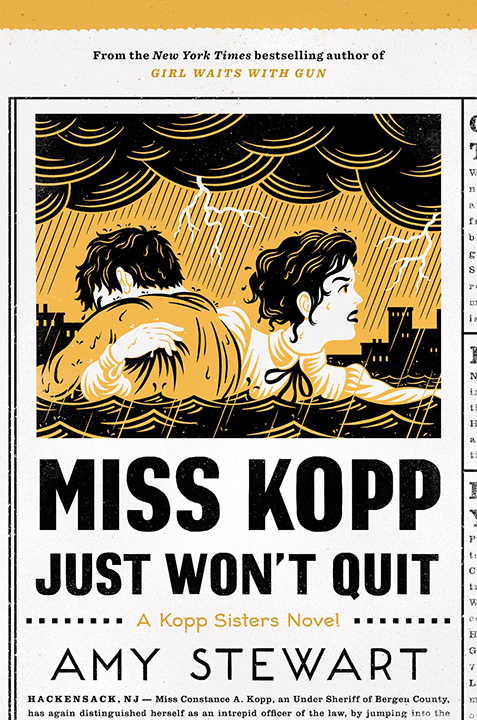 One of our recommended books is Miss Kopp Just Won't Quit by Amy Stewart