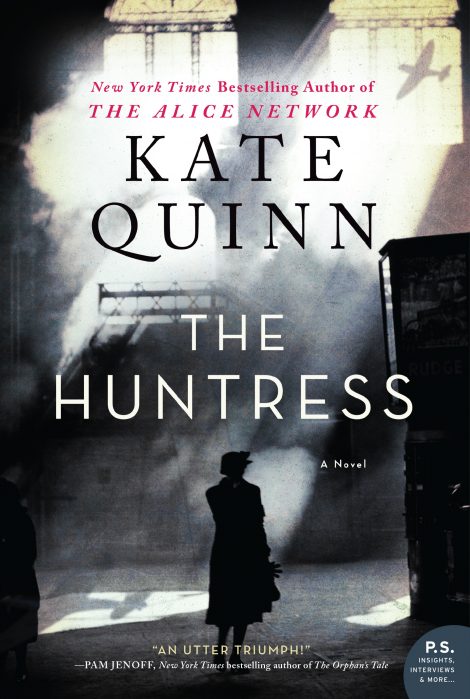One of our recommended books for 2019 is The Huntress by Kate Quinn.