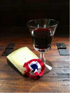 Wine is part of the drink recipes inspired by Ribbons of Scarlet