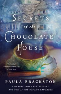 One of our recommended books for 2019 is Secrets of the Chocolate House by Paula Brackston