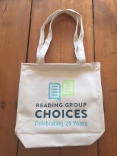 Literary quote tote bag from Reading Group Choices