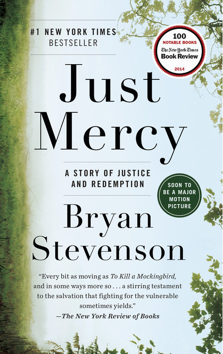 One of our recommended books is Just Mercy by Bryan Stevenson