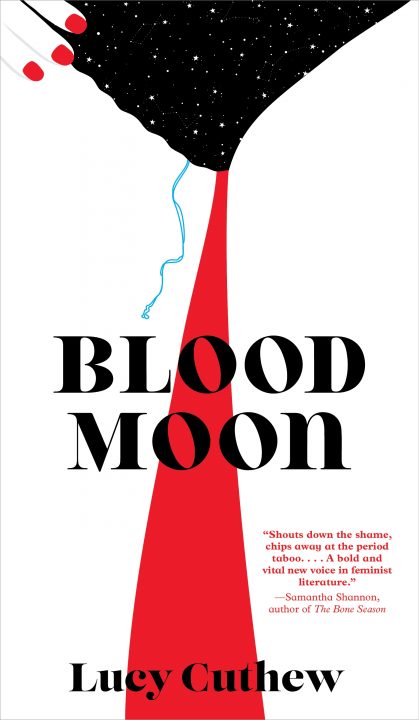 One of our recommended books is Blood Moon by Lucy Cuthew