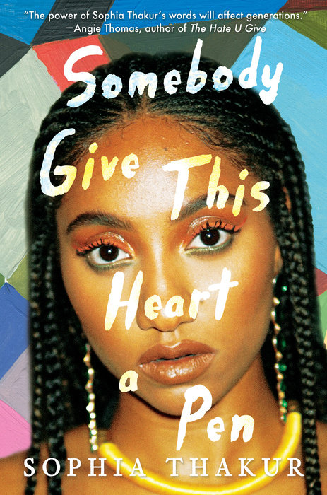 One of our recommended books is Somebody Give This Heart a Pen by Sophia Thakur