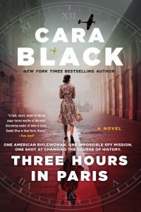 One of our recommended books is Three Hours in Paris by Cara Black