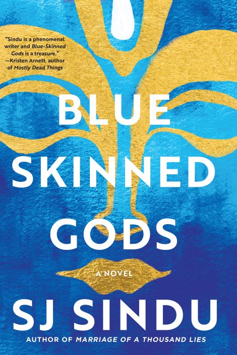 One of our recommended books is Blue-Skinned Gods by SJ Sindu