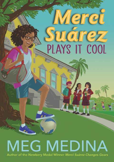 One of our recommended books is Merci Suarez Plays it Cool by Meg Medina