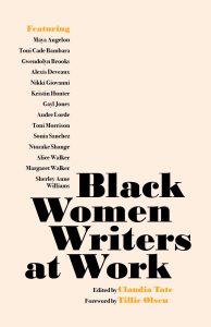 One of our recommended books is Black Women Writers At Work edited by Claudia Tate