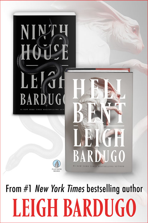 One of our recommended books is Hell Bent and Ninth House by Leigh Bardugo