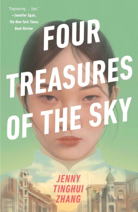 One of our recommended books is Four Treasures of the Sky by Jenny Tinghui Zhang