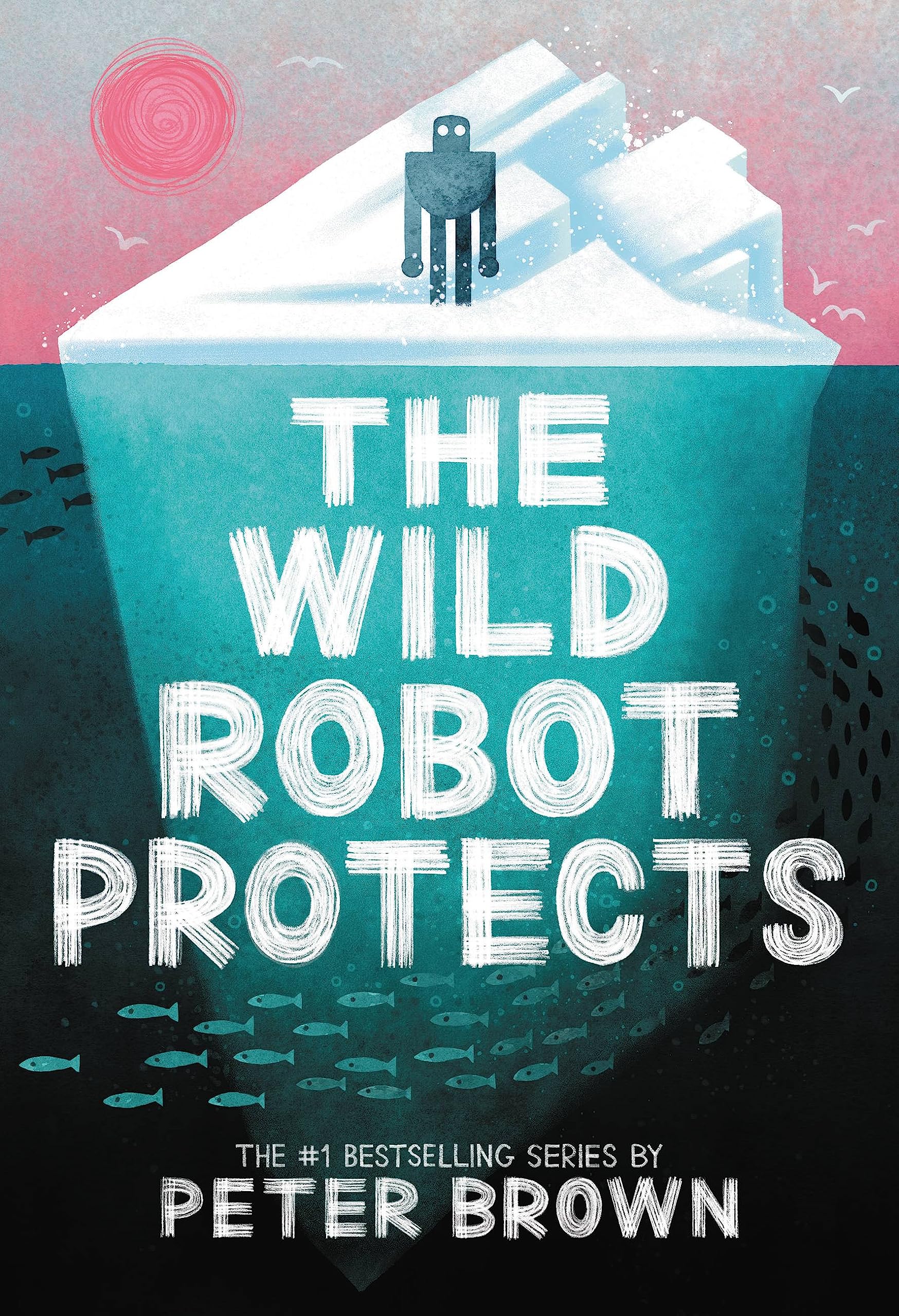 One of our recommended books is The Wild Robot Protects by Peter Brown.