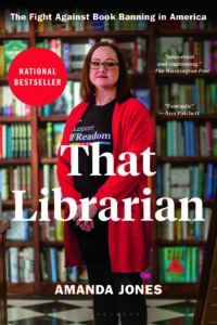 One of our recommended books is That Librarian by Amanda Jones
