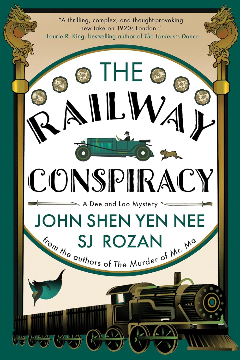 One of our recommended books is The Railroad Conspiracy by Sj Rozan and John Shen Yen Nee