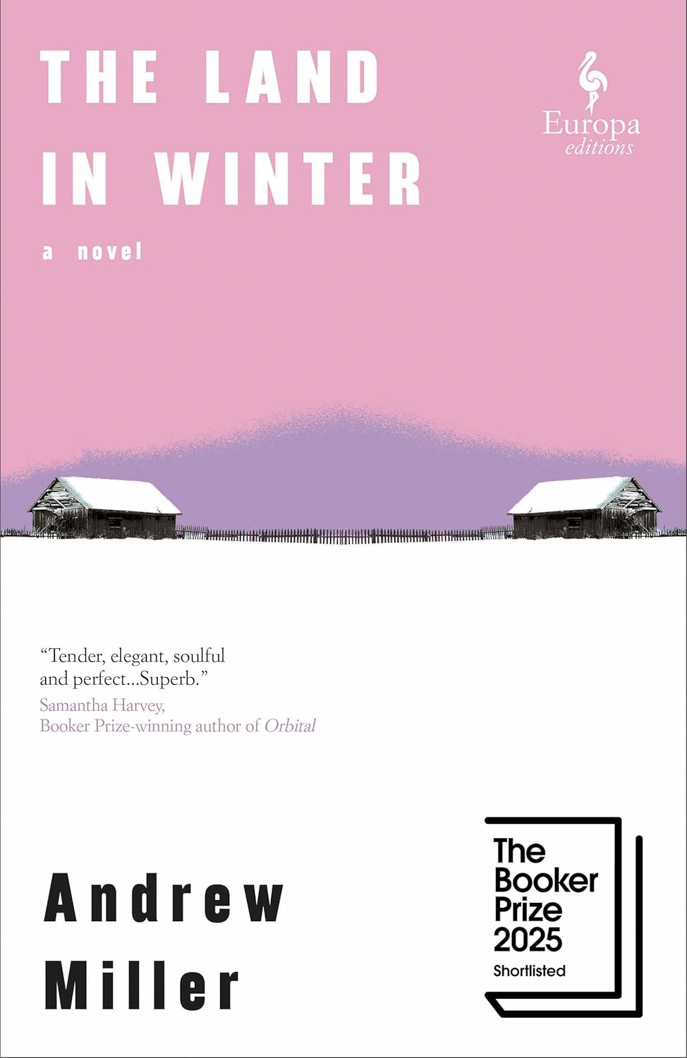 One of our recommended books is The Land in Winter by Andrew Miller