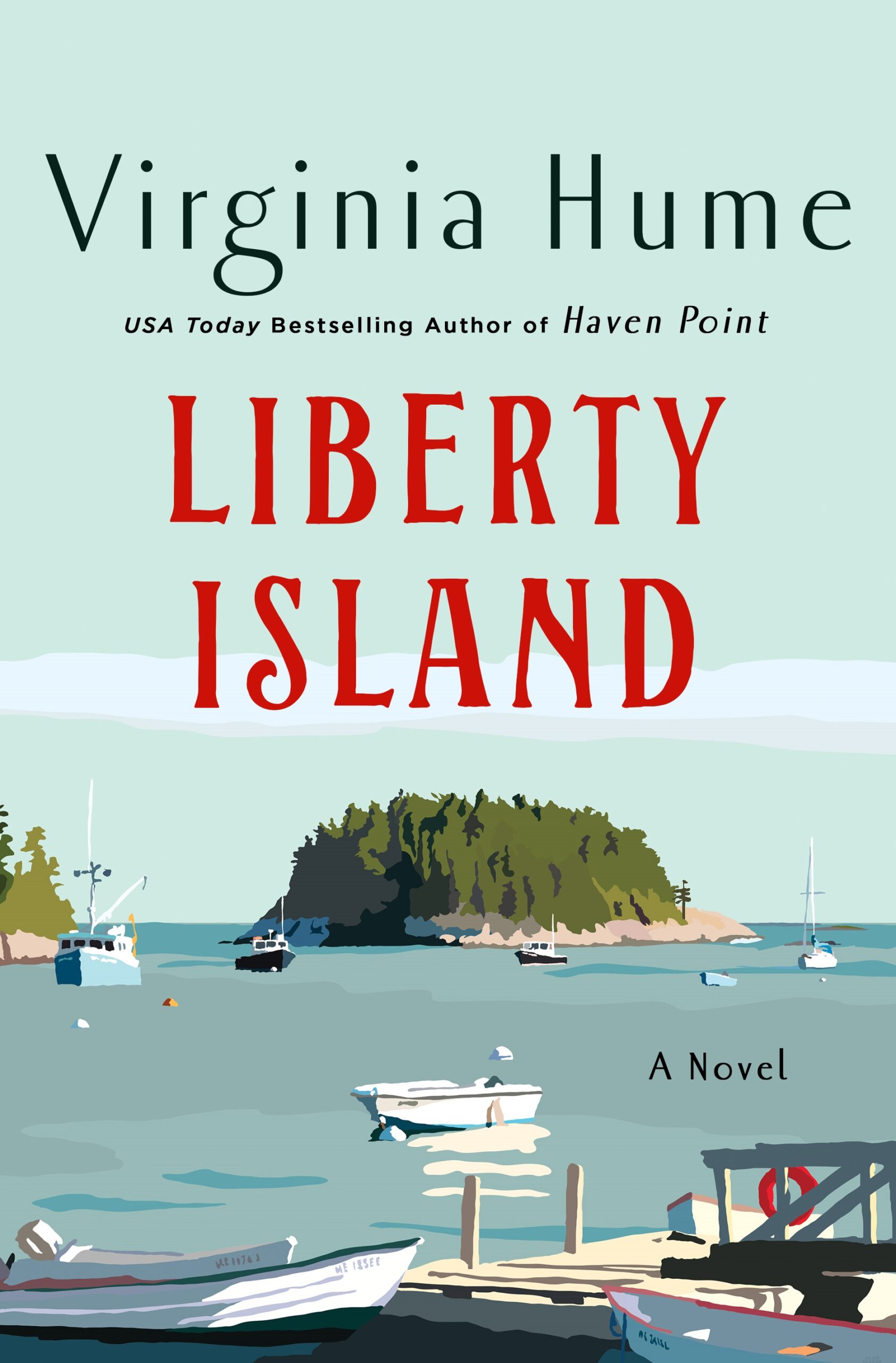 One of our recommended books is Liberty Island by Virginia Hume