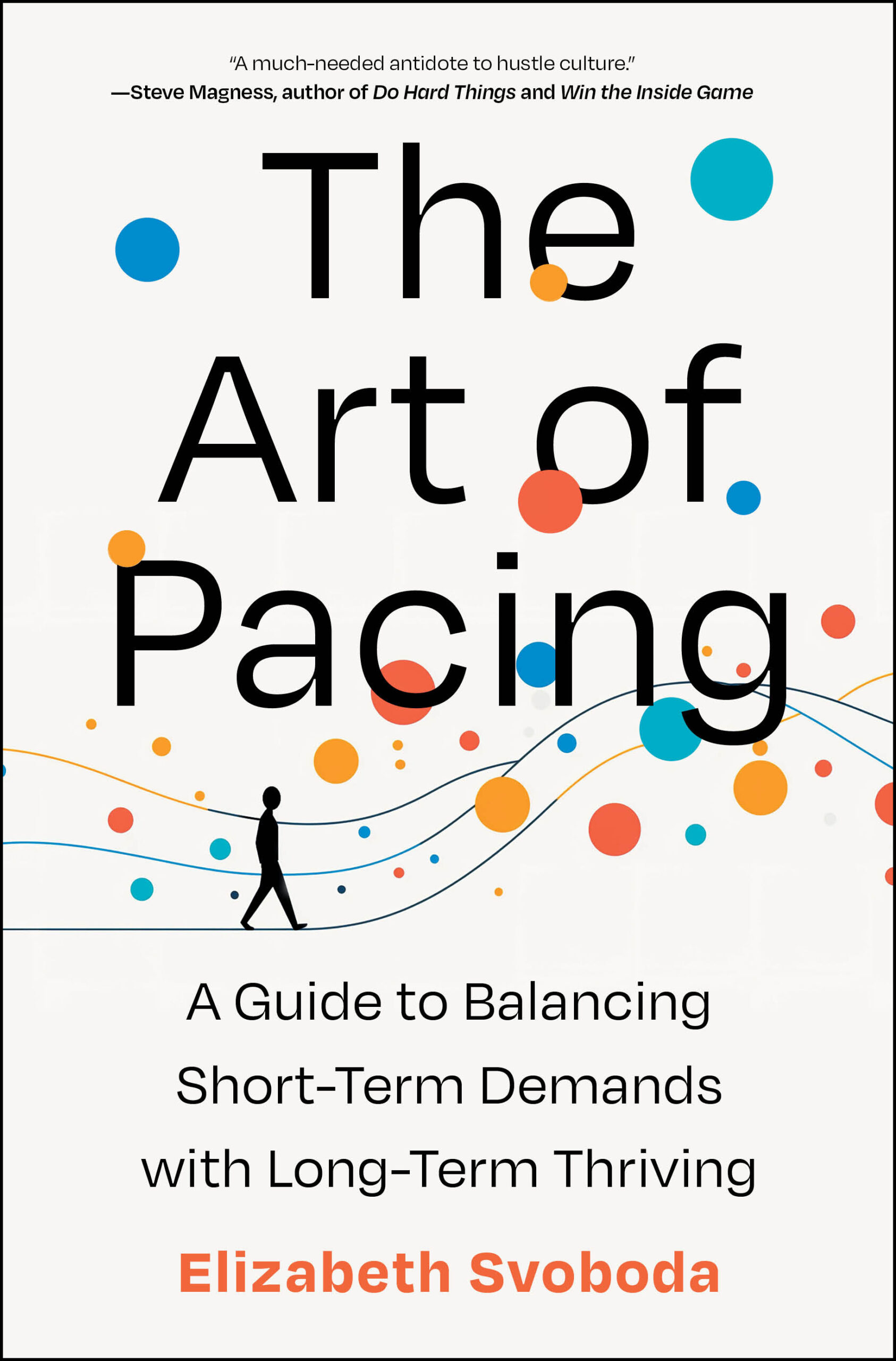 One of our recommended books is The Art of Pacing by Elizabeth Svoboda